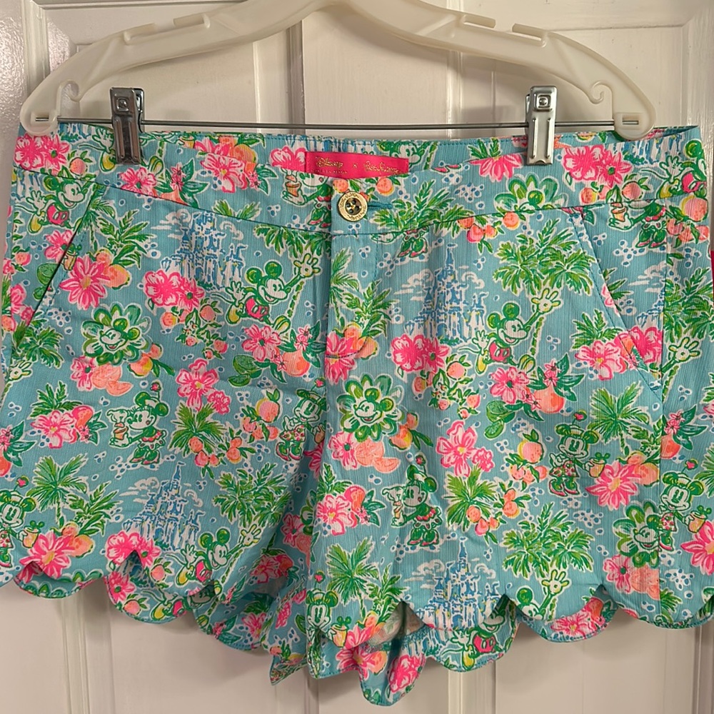 NWT Disney x Lilly Pulitzer Buttercup Shorts